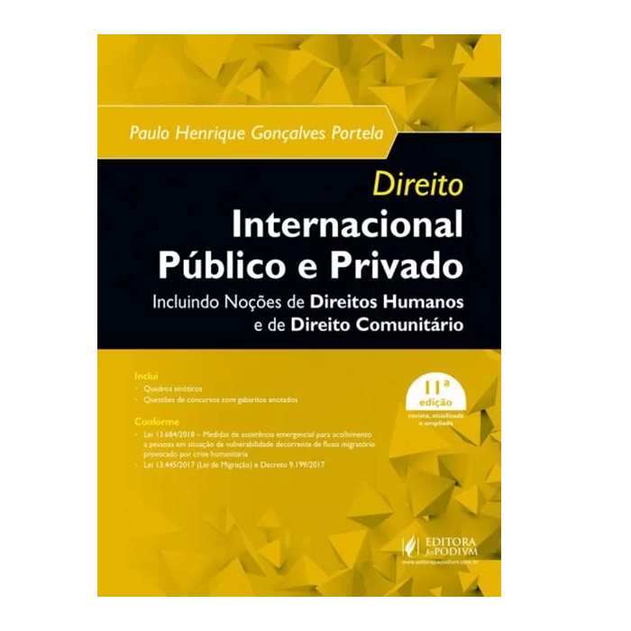 Direito Internacional Público e Privado – 11ª edição – 2019 – Livraria ...